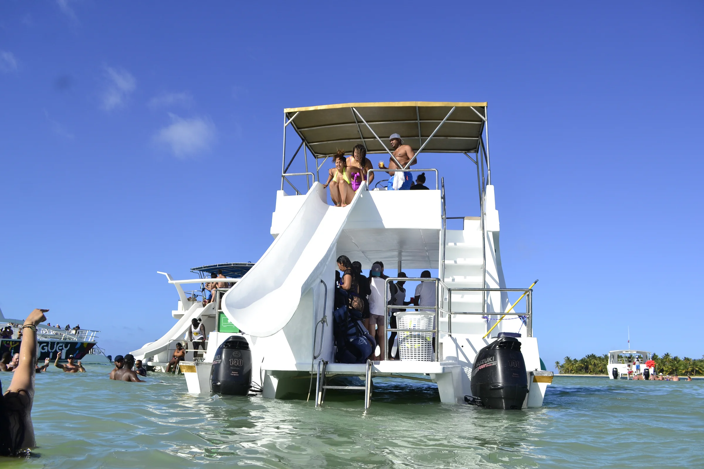Bavaro Beach Party Boat Day Experience