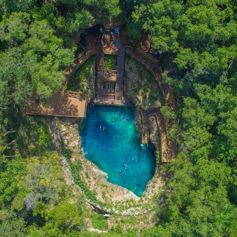 Scape Park Cap Cana: Full Admission + Hoyo Azul (VIP Transportation Included)